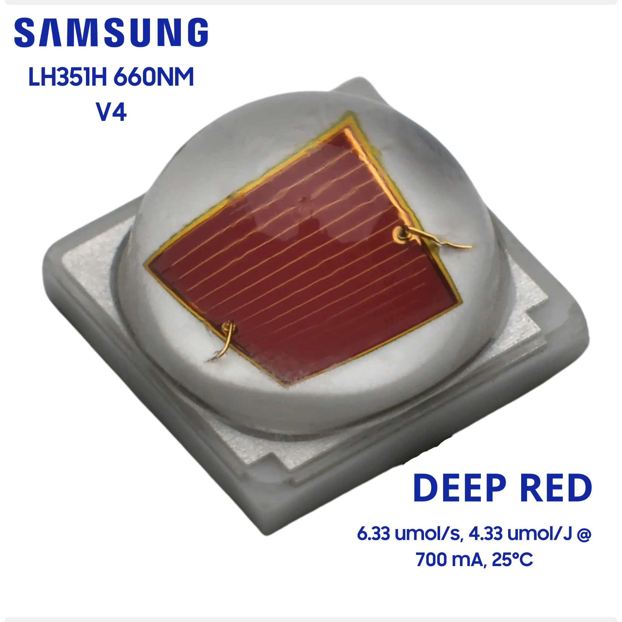 samsung lh351h 660nm v4