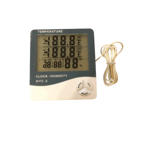Гигрометр HTC-2 с выносным датчиком, фото  от магазина Led-Board.ru
