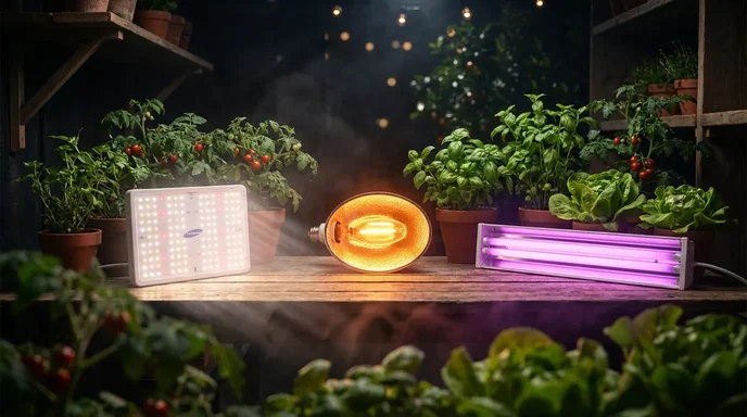 Как выбрать лампу для растений