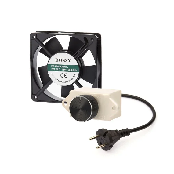 Вентилятор с диммером для обдува растений, фото  от магазина Led-Board.ru