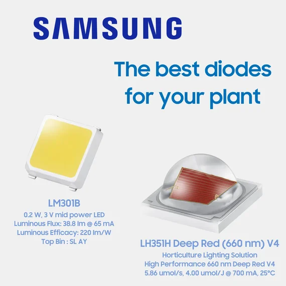 Quantum Board Samsung LM301H 240 Watt, фото , изображение 3 от магазина Led-Board.ru