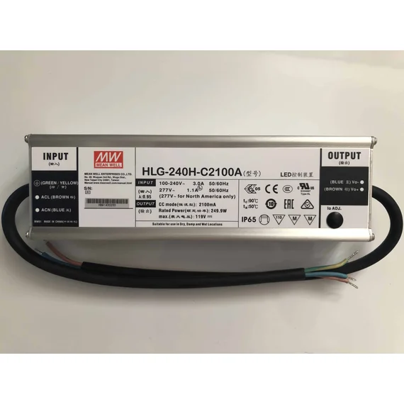 Блок питания HLG-240H-C2100A, фото  от магазина Led-Board.ru